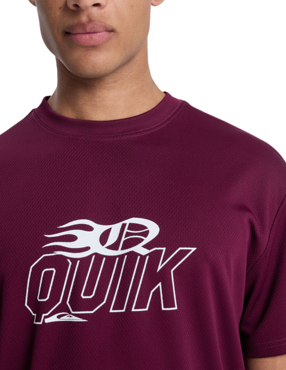 Playera quiksilver mercury americana cuello redondo para hombre