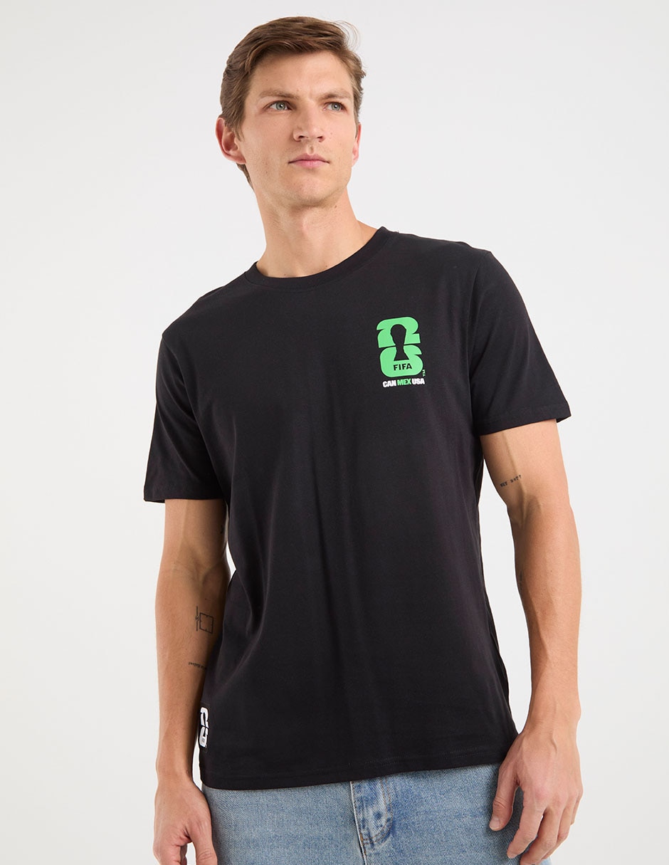 Playera fifa world cup 2026 cuello redondo para hombre Playera fifa world cup 2026 cuello redondo para hombre