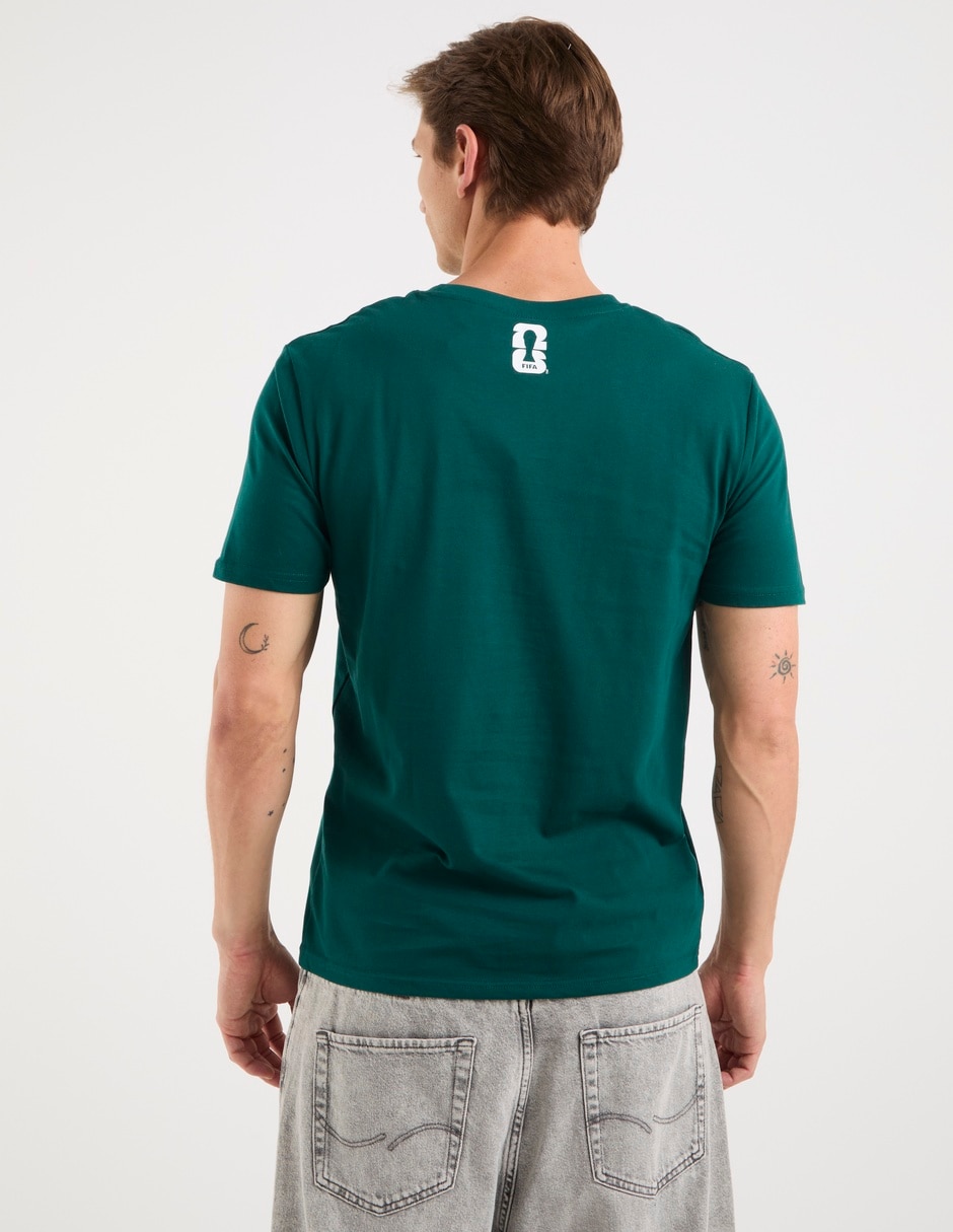 Playera nations collection méxico cuello redondo para hombre 6