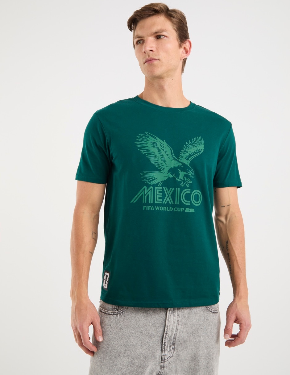 Playera nations collection méxico cuello redondo para hombre Playera nations collection méxico cuello redondo para hombre