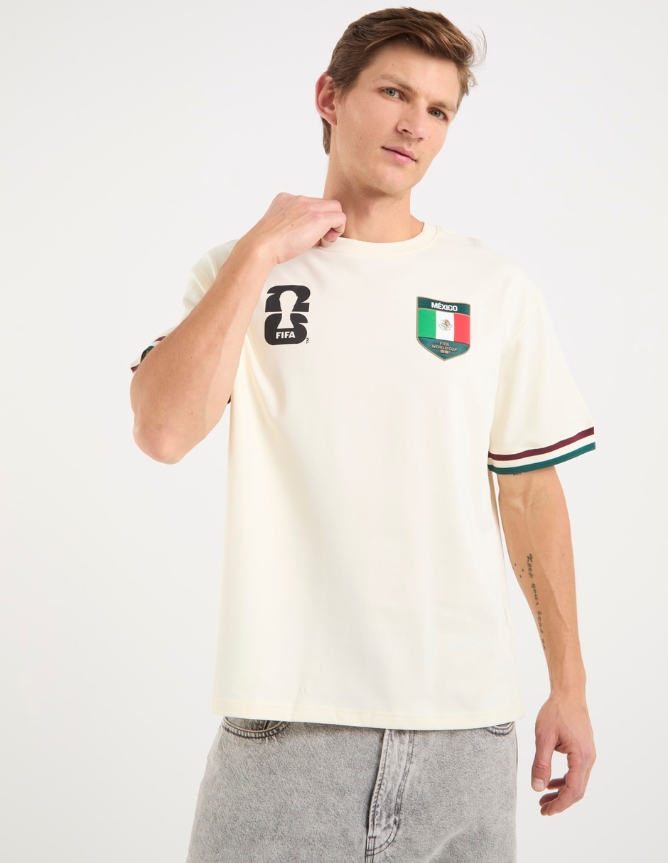 Playera fifa world cup 2026 cuello redondo para hombre