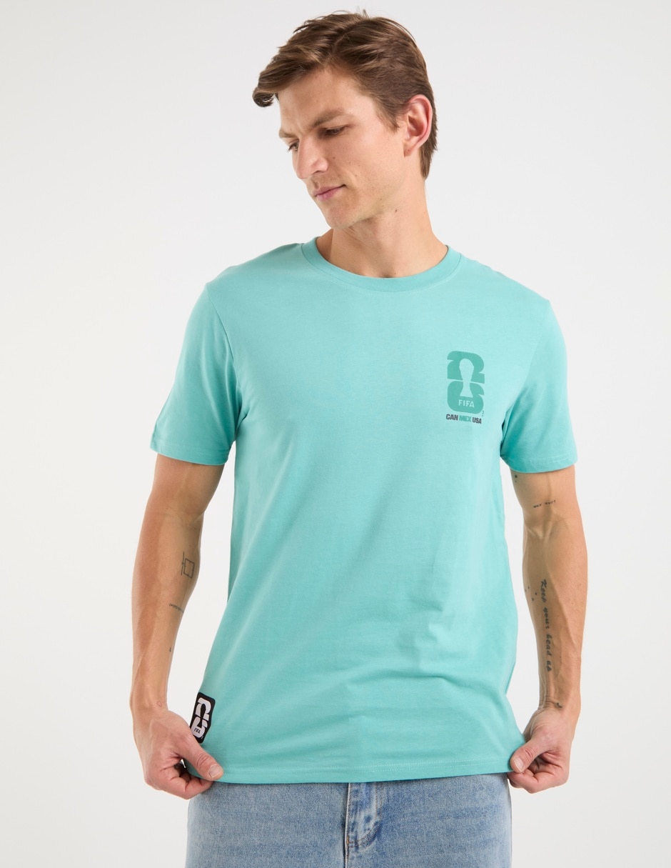 Playera World Cup 2026 manga corta para hombre