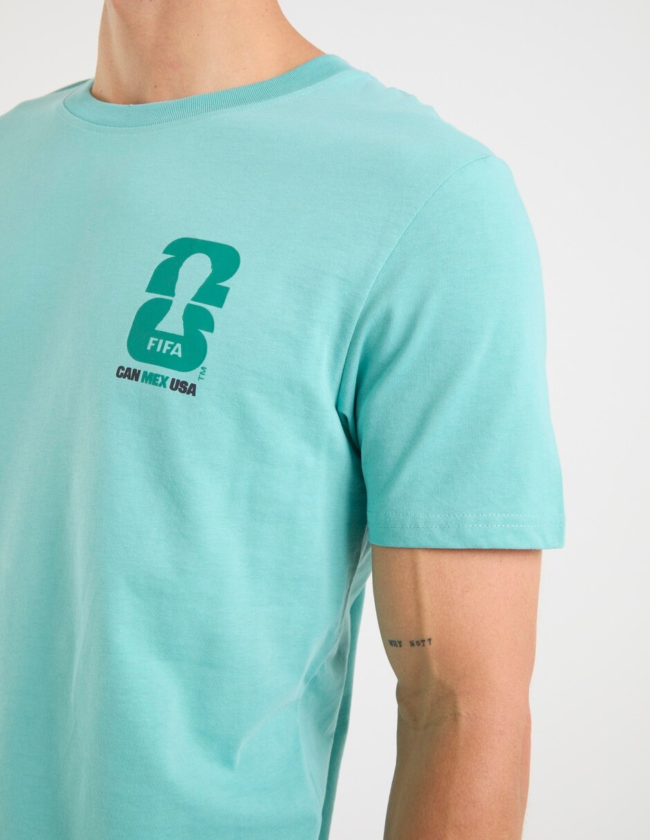 Playera World Cup 2026 manga corta para hombre