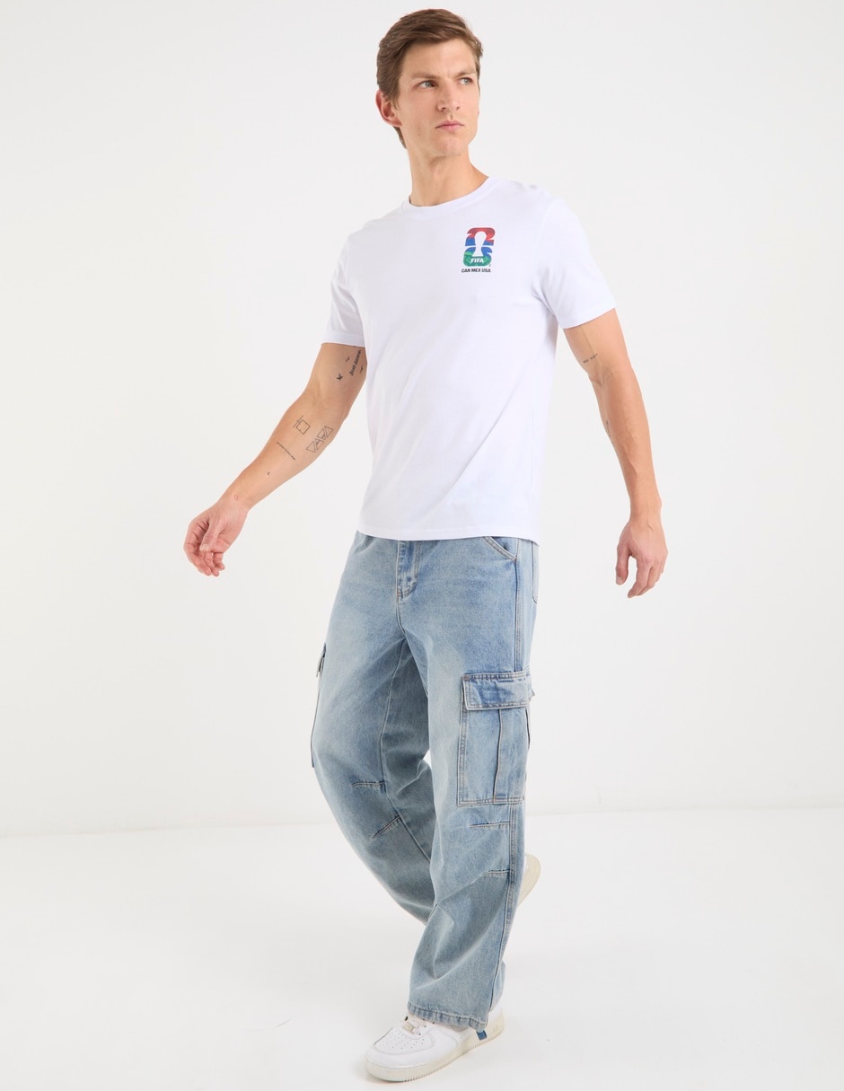 Playera manga corta para hombre