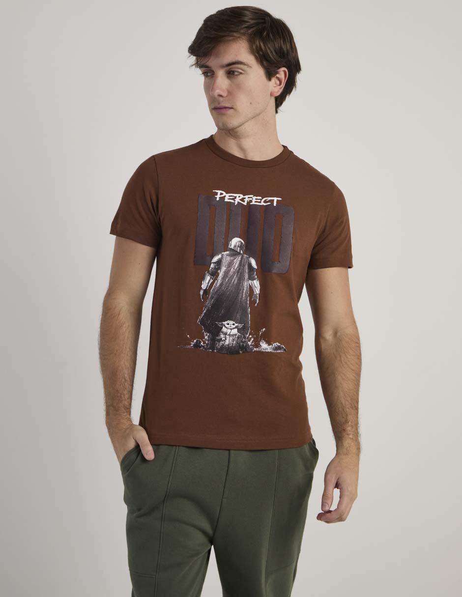 Playera cuello redondo para hombre