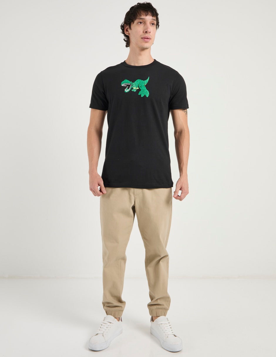 Playera Tee Bar cuello redondo para hombre