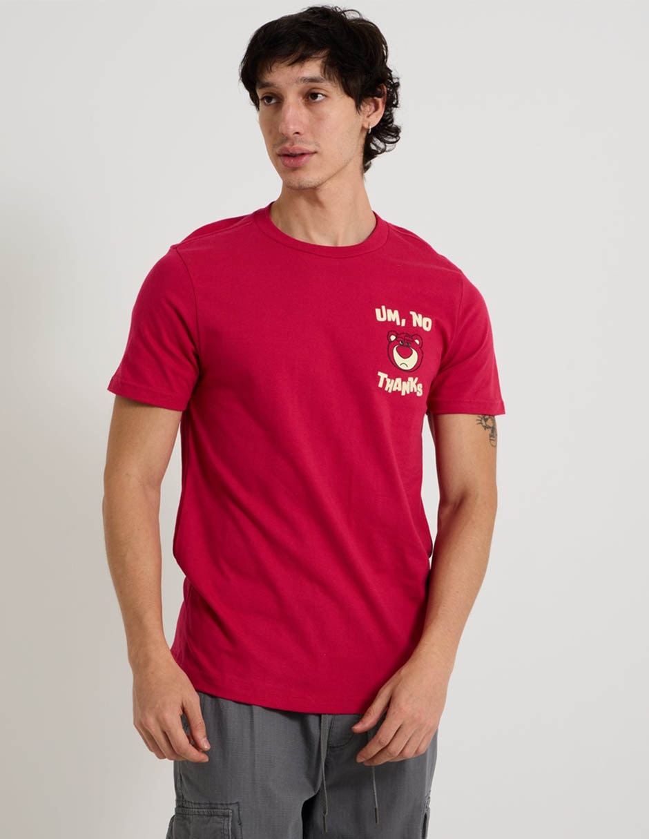 Playera cuello redondo para hombre