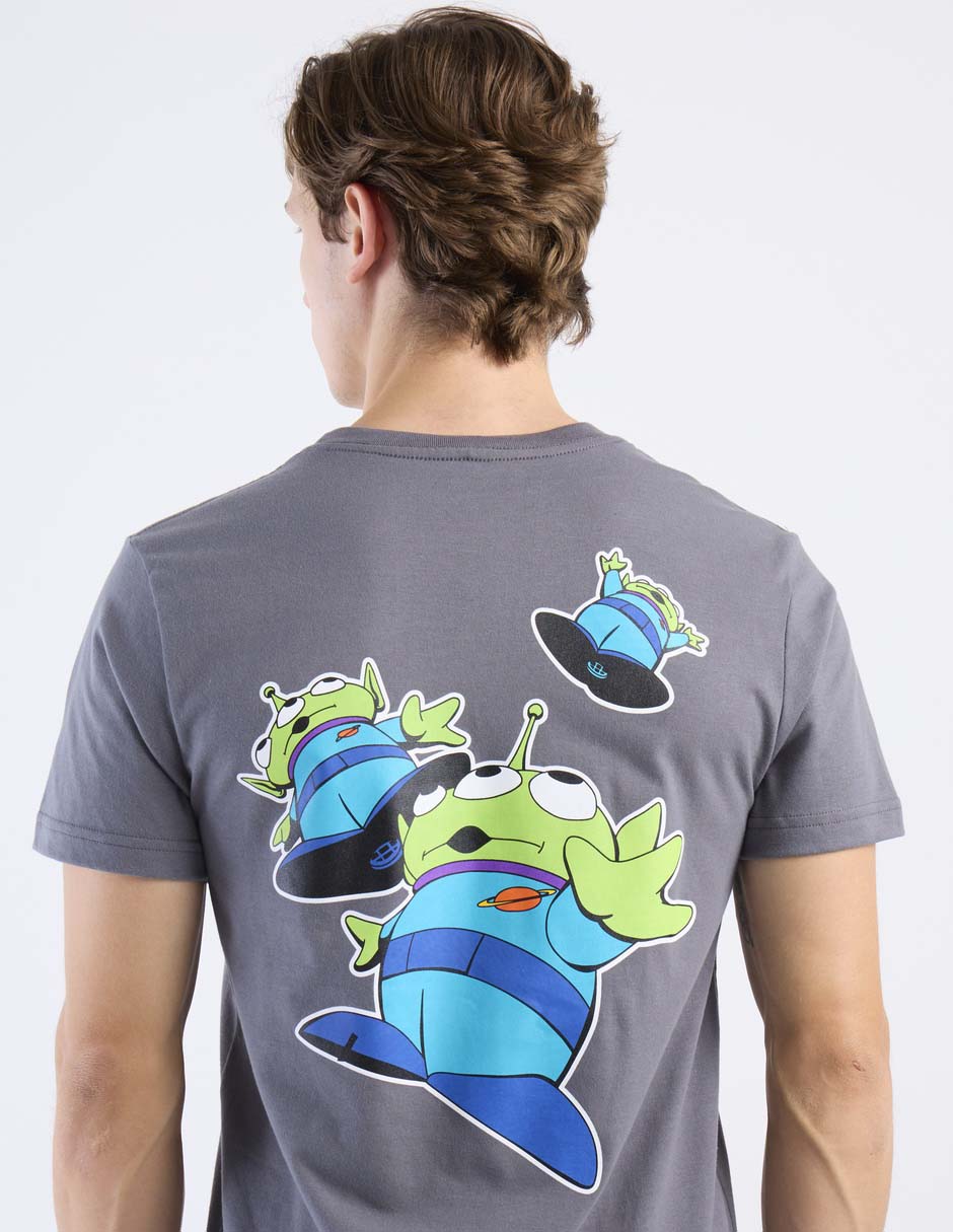 Playera pizza planet cuello redondo para hombre 5