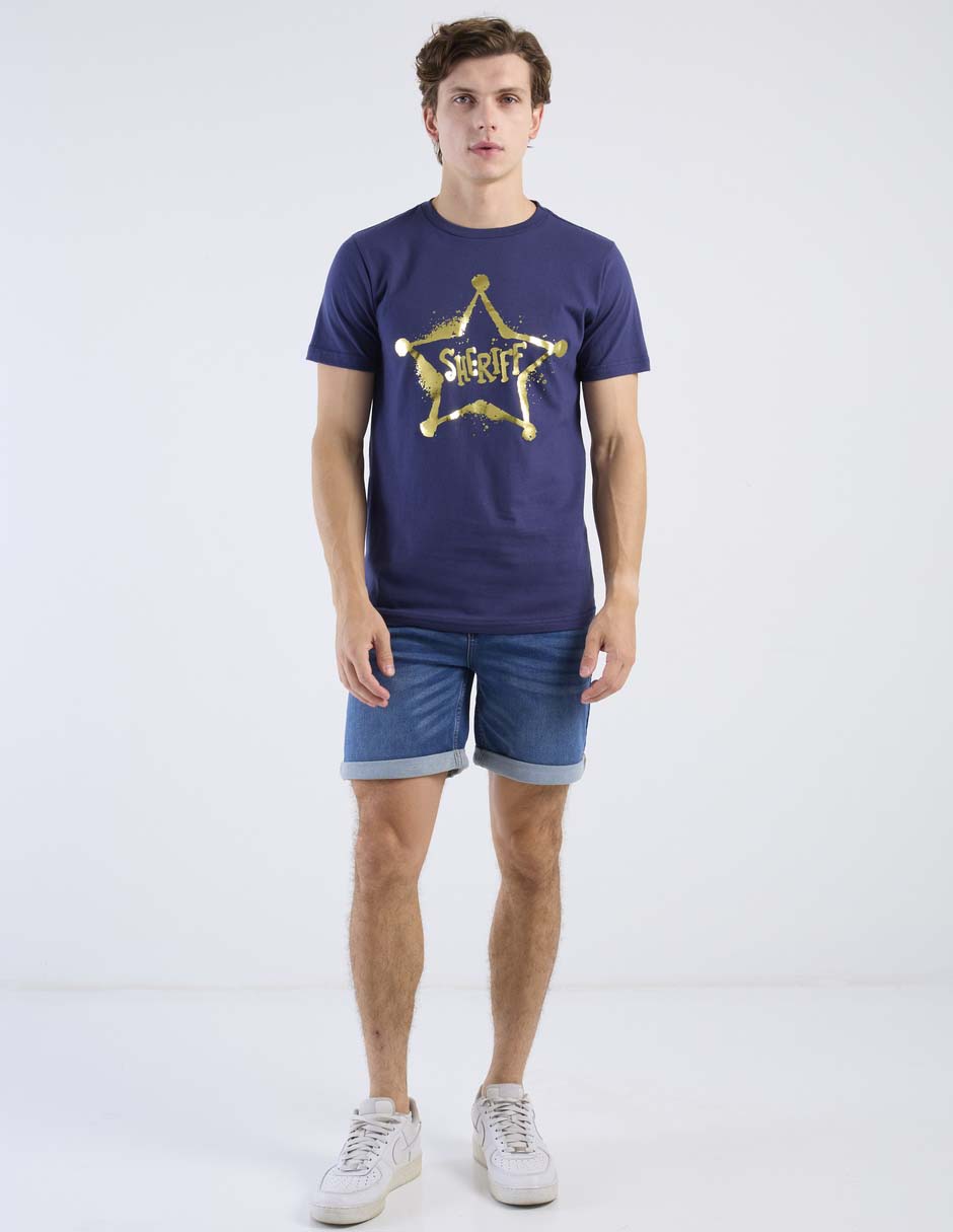 Playera cuello redondo para hombre 3