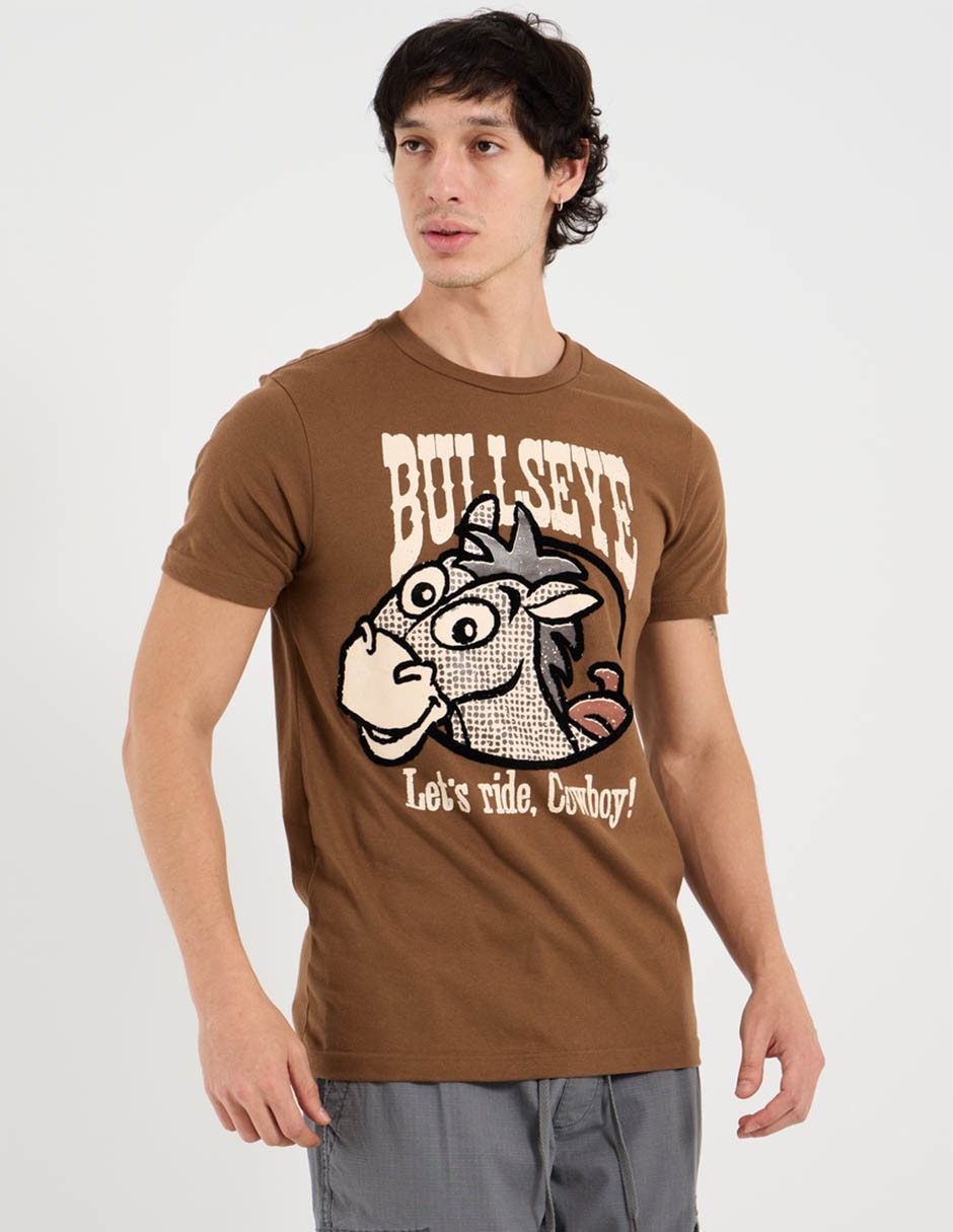 Playera cuello redondo para hombre