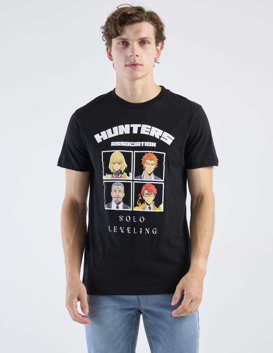 Playera licencias cuello redondo para hombre