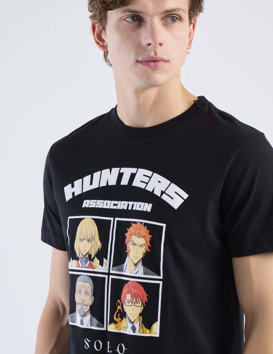 Playera tee bar licencias cuello redondo para hombre