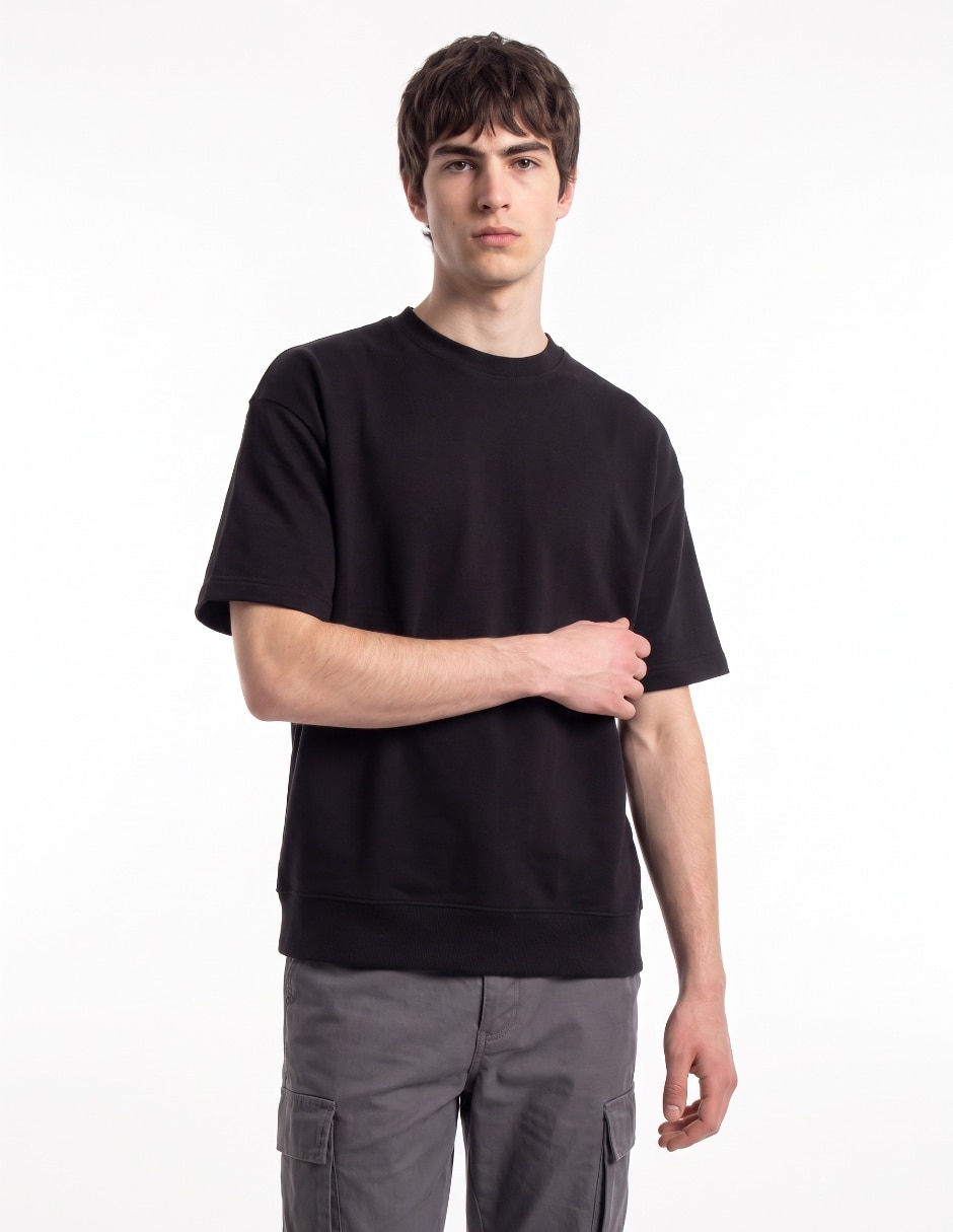 Playera cuello redondo para hombre 1