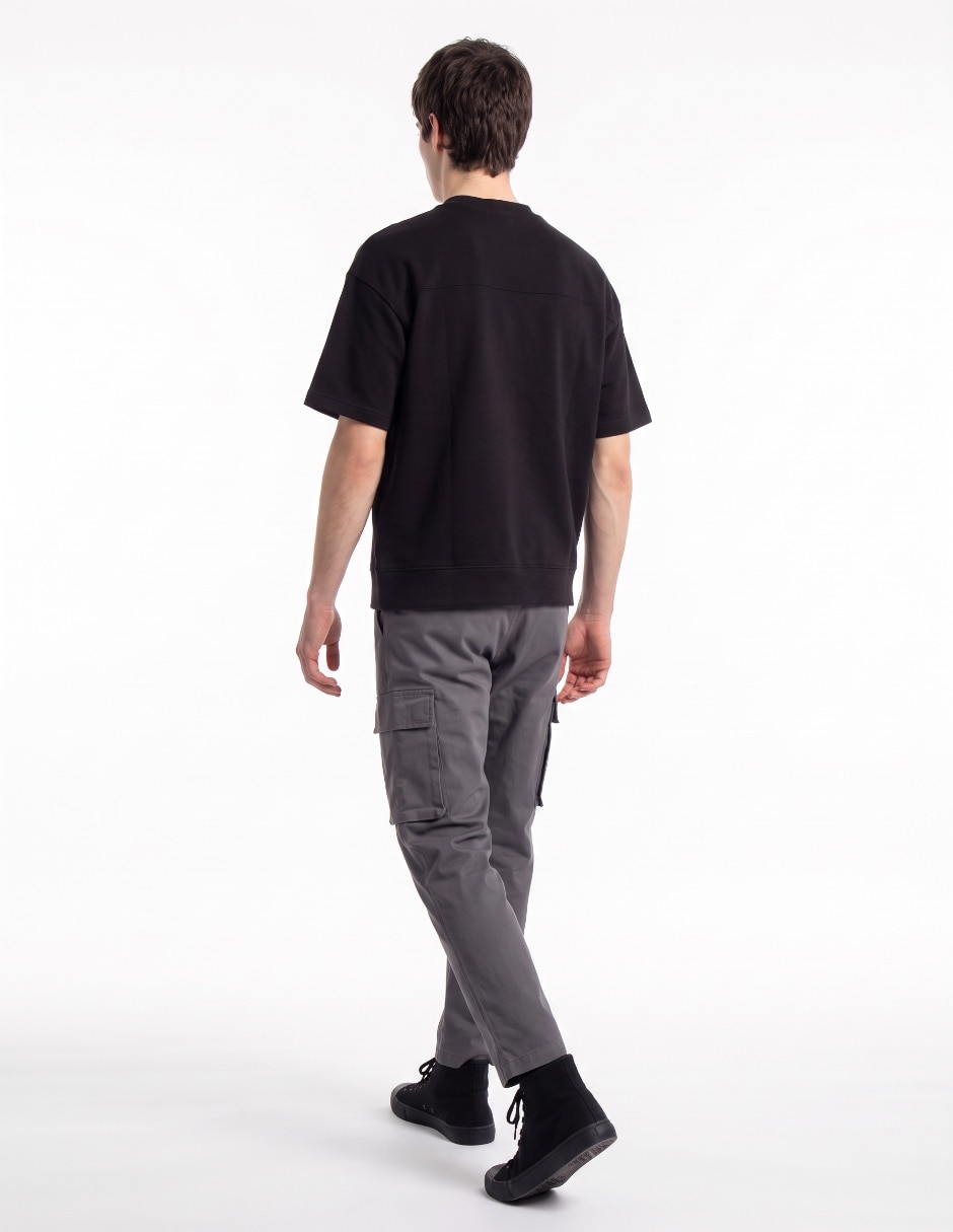 Playera cuello redondo para hombre 2