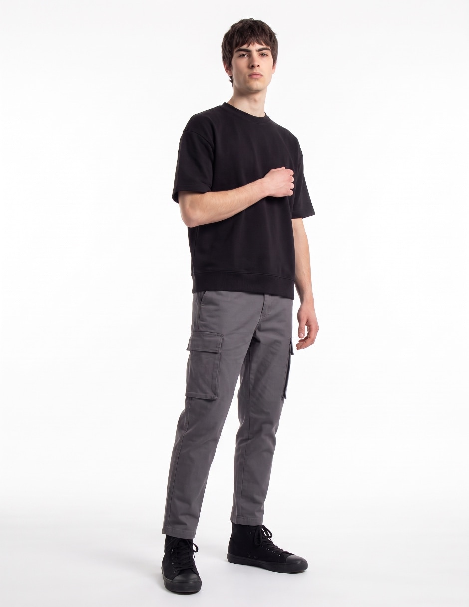 Playera cuello redondo para hombre 3