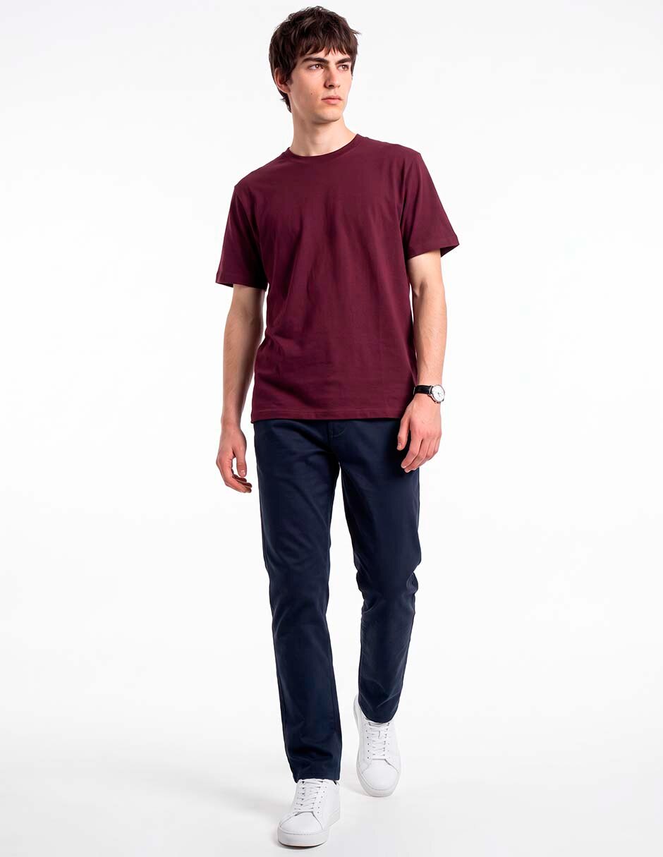 Playera cuello redondo para hombre 4