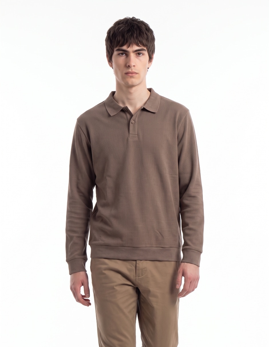 Playera tipo polo para hombre