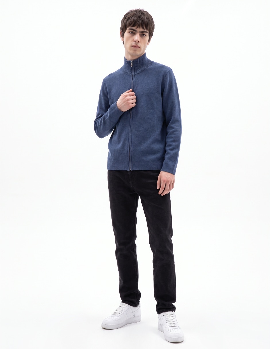 Suéter cuello alto para hombre 3