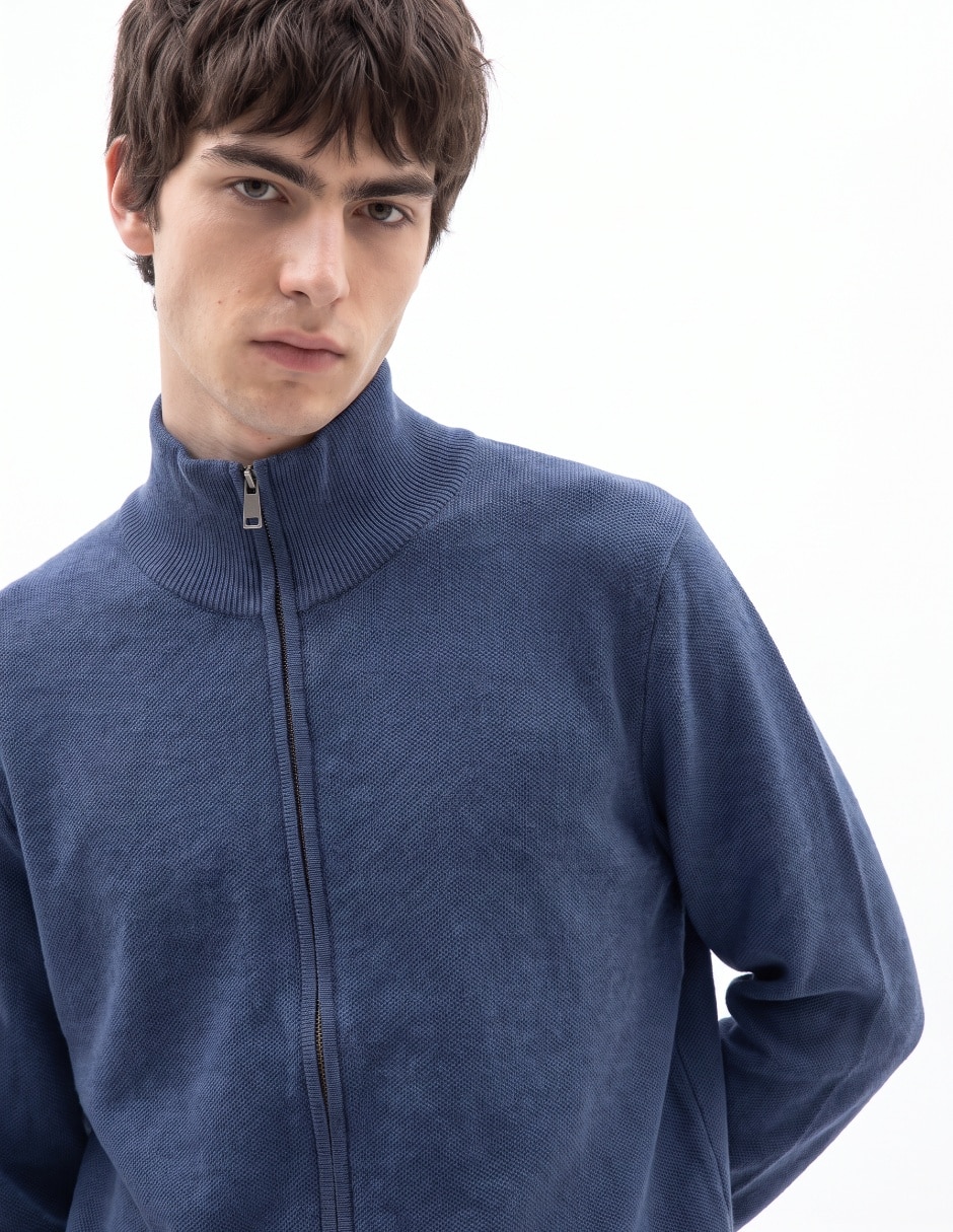 Suéter cuello alto para hombre 4