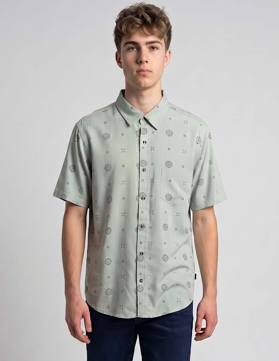Camisa casual manga corta para hombre Camisa casual manga corta para hombre
