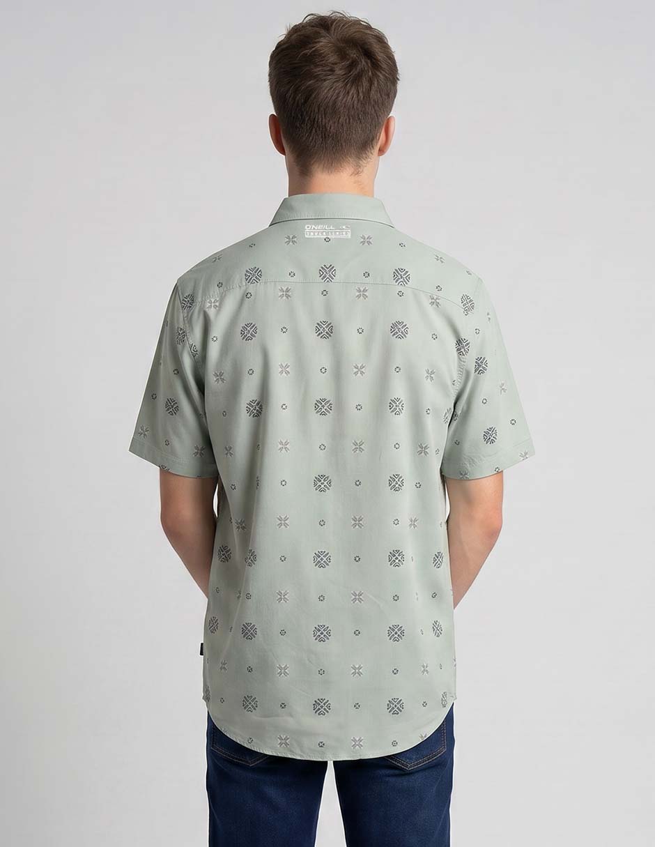 Camisa casual manga corta para hombre 2