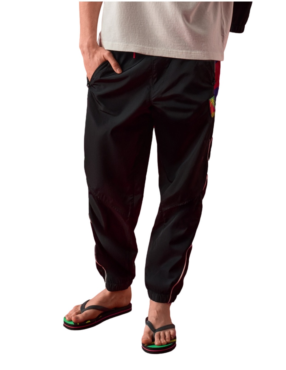 Pants regular Jorge Campos con agujeta para hombre