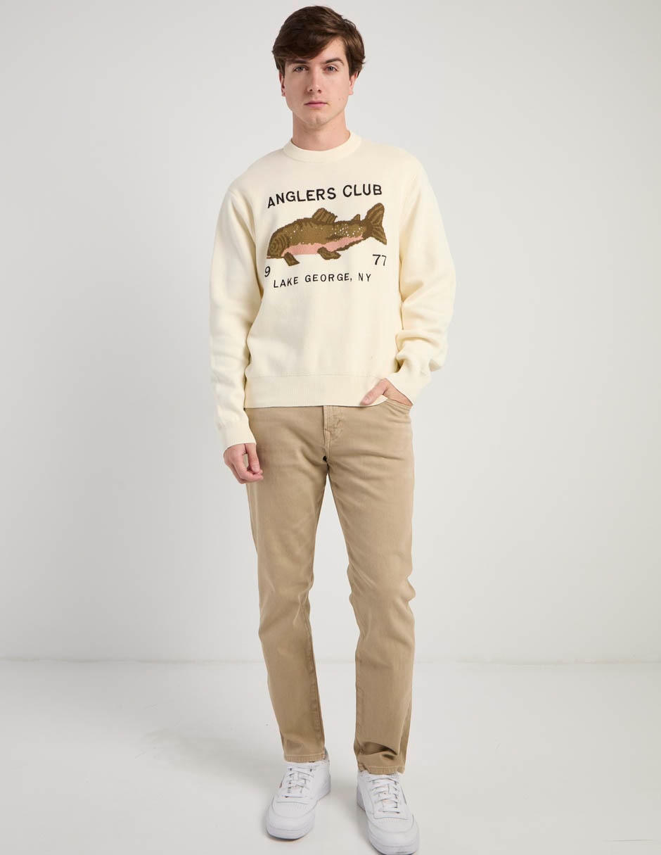Suéter American Eagle cuello redondo para hombre