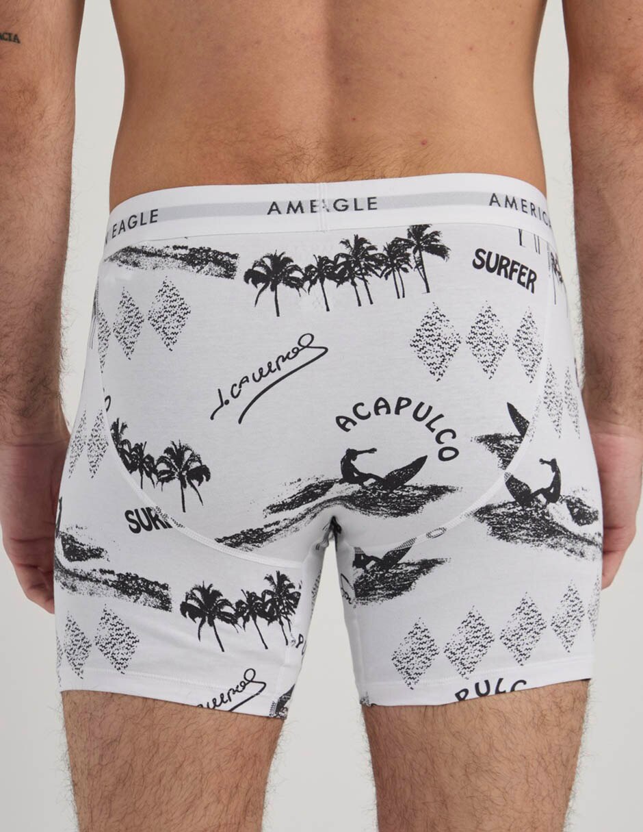 Bóxer American Eagle Jorge Campos De Algodón Para Hombre