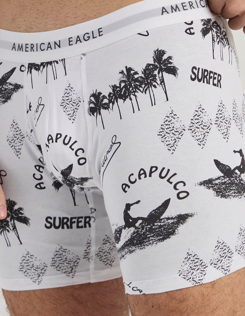 Bóxer American Eagle Jorge Campos De Algodón Para Hombre