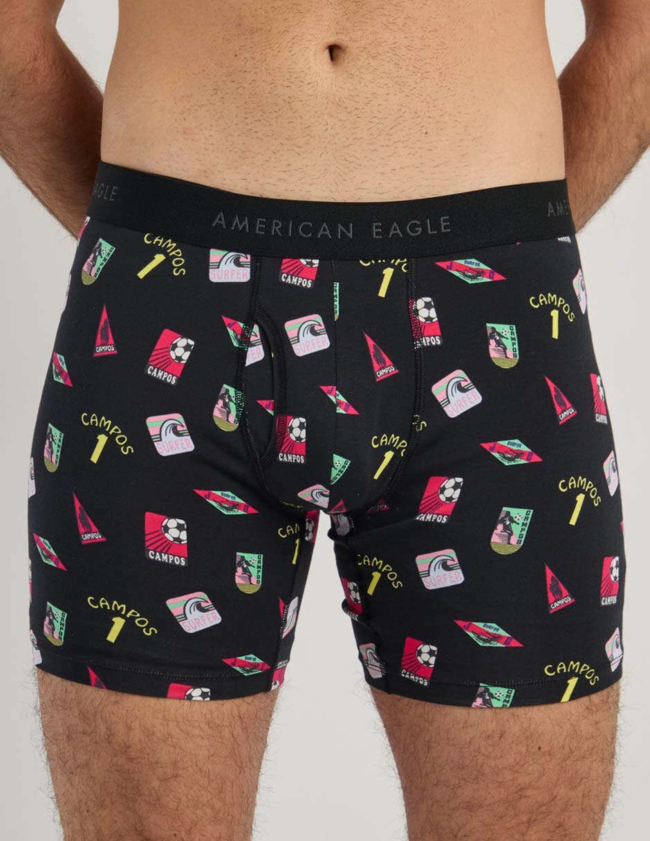 Bóxer brief american eagle jorge campos de algodón para hombre