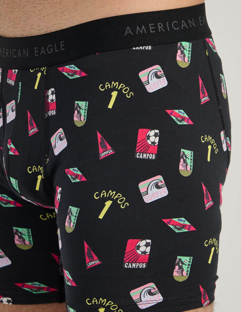 Bóxer brief american eagle jorge campos de algodón para hombre