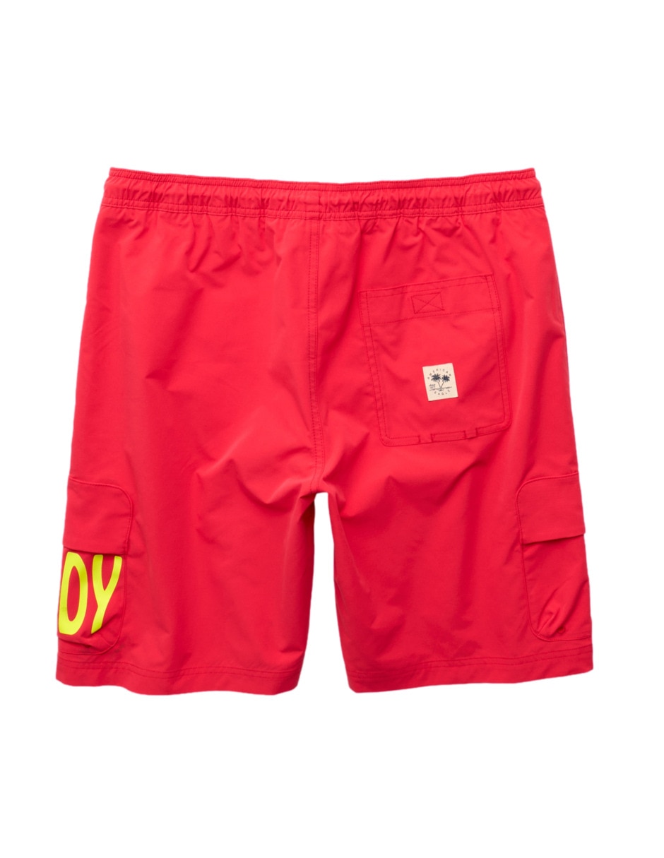 Traje de baño American Eagle Jorge Campos con bolsillos para hombre