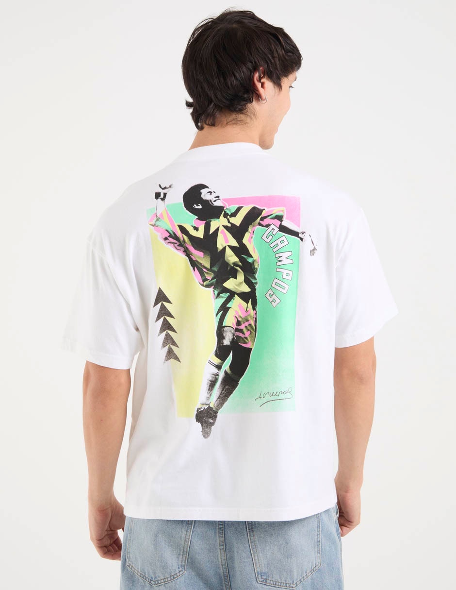 Playera American Eagle Jorge Campos manga corta para hombre
