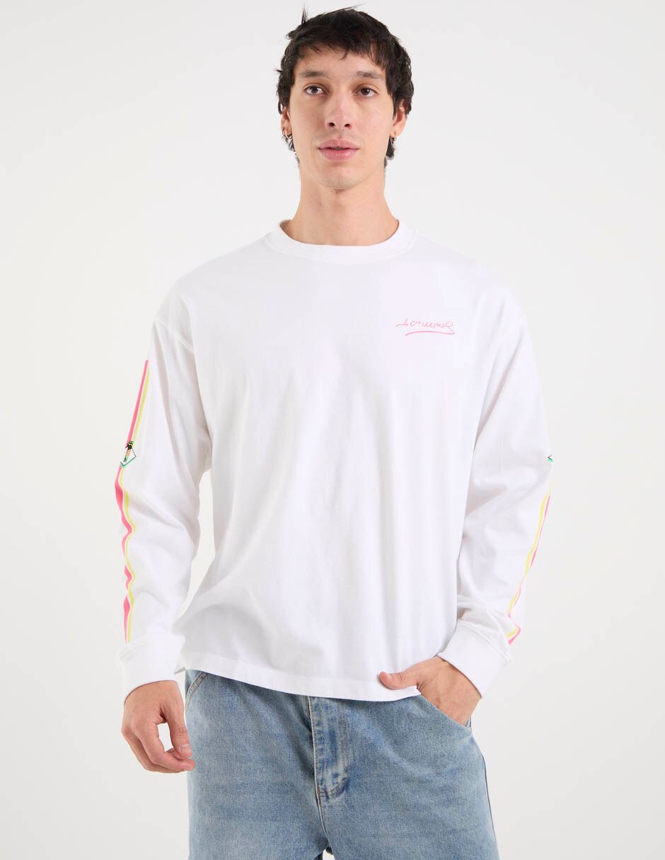 Playera Jorge Campos cuello redondo para hombre