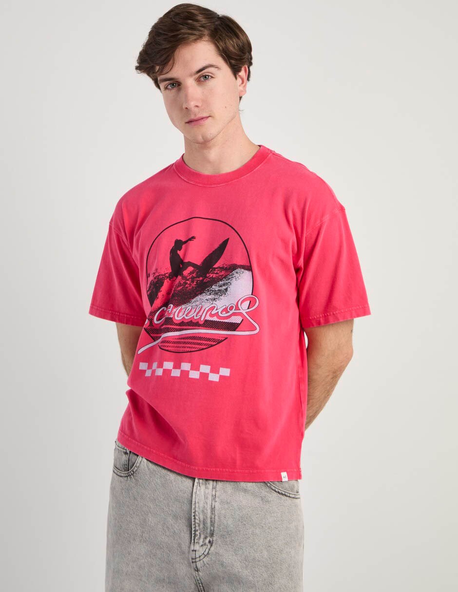 Playera Jorge Campos cuello redondo para hombre