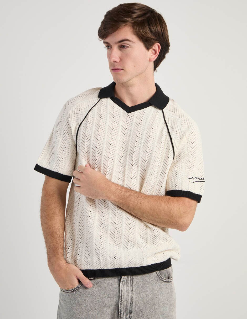 Playera tipo polo American Eagle Jorge Campos para hombre