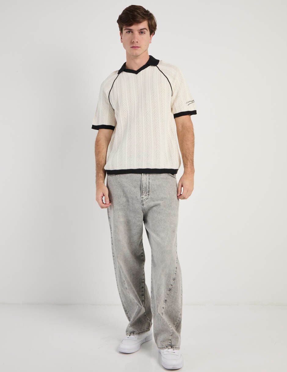 Playera tipo polo American Eagle Jorge Campos para hombre
