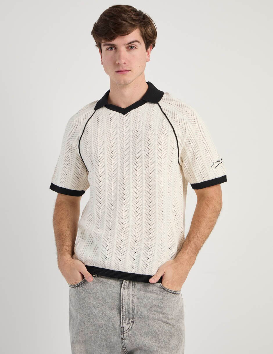 Playera tipo polo American Eagle Jorge Campos para hombre