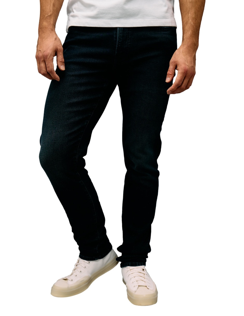 Jeans slim lavado obscuro para hombre Jeans slim lavado obscuro para hombre