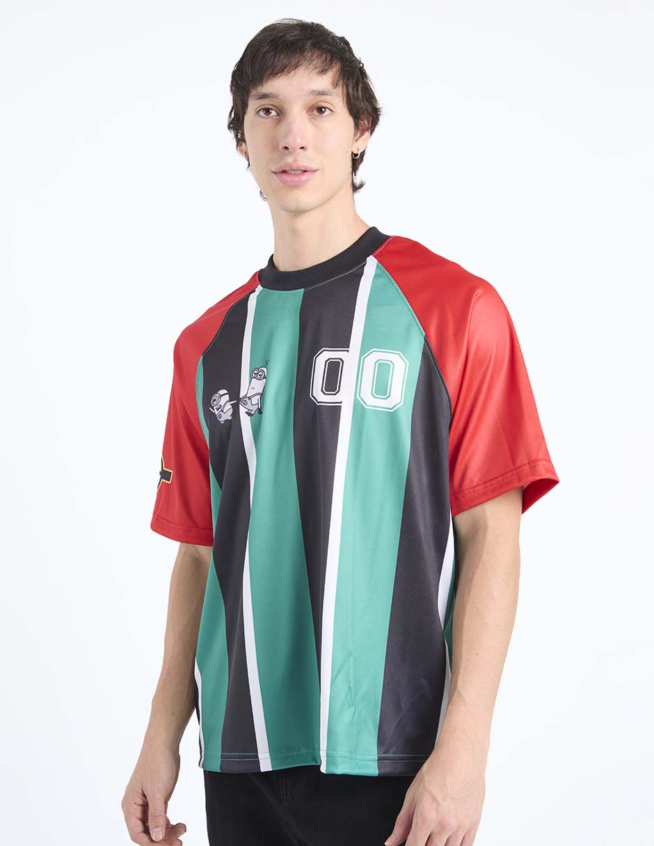 Playera licencias cuello redondo para hombre