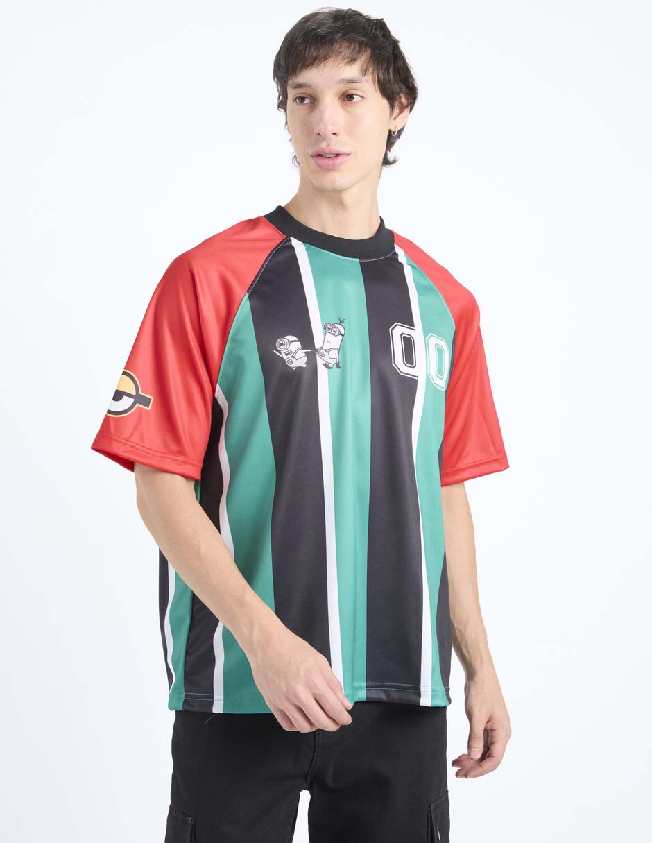 Playera licencias cuello redondo para hombre 2