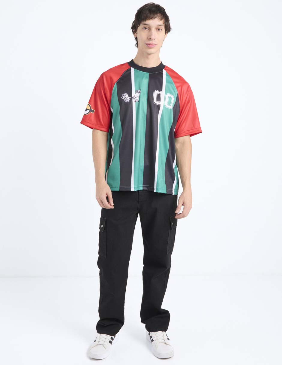 Playera licencias cuello redondo para hombre 3