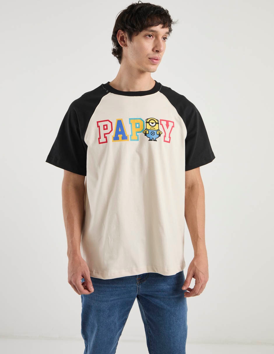 Playera cuello redondo para hombre