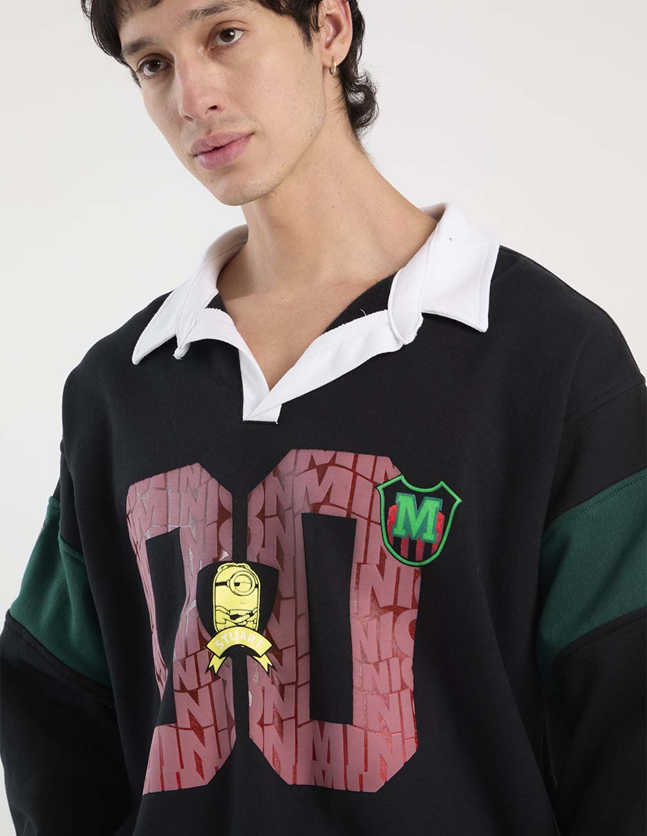 Sudadera univrs minions para hombre