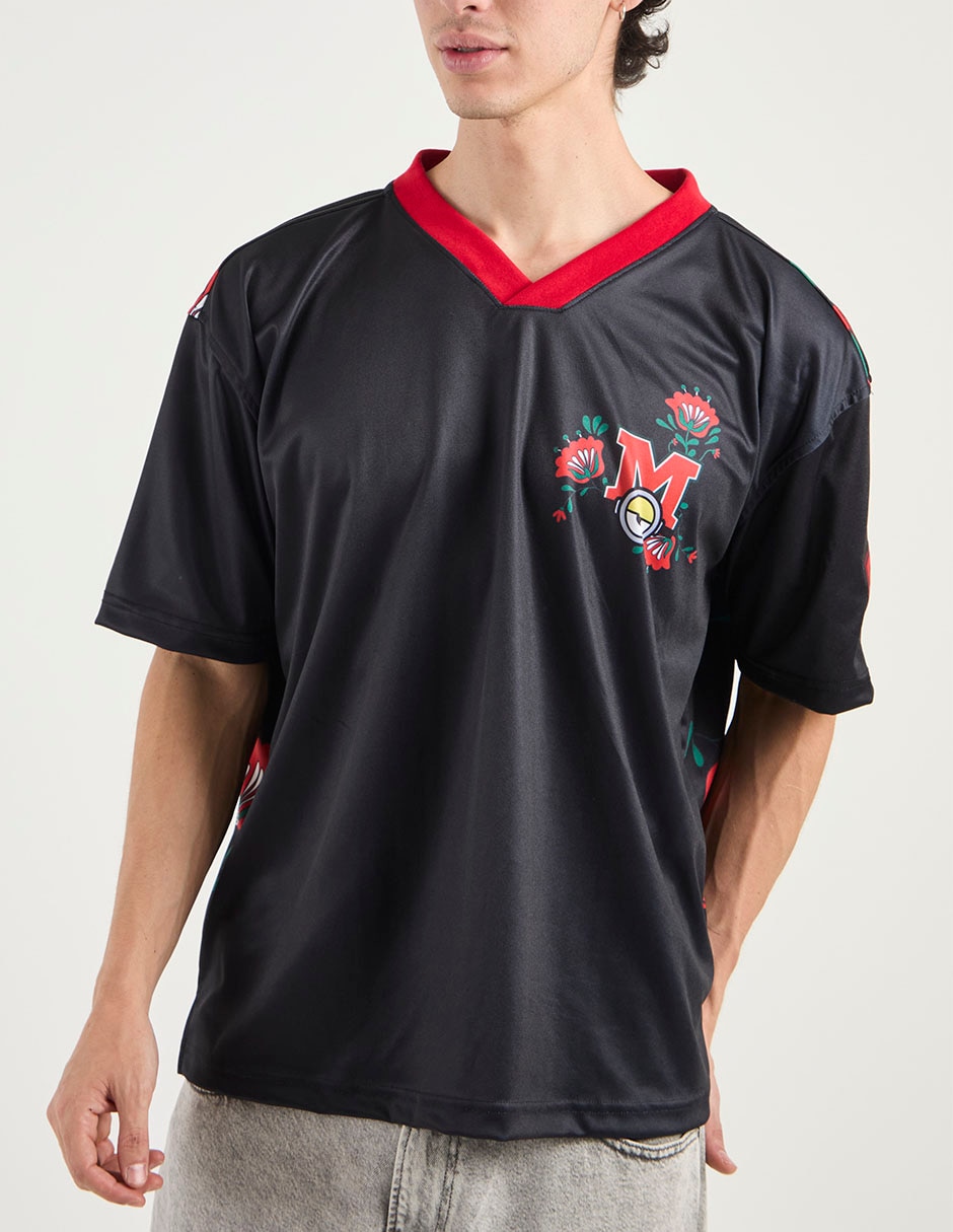 Playera licencias cuello v para hombre 2
