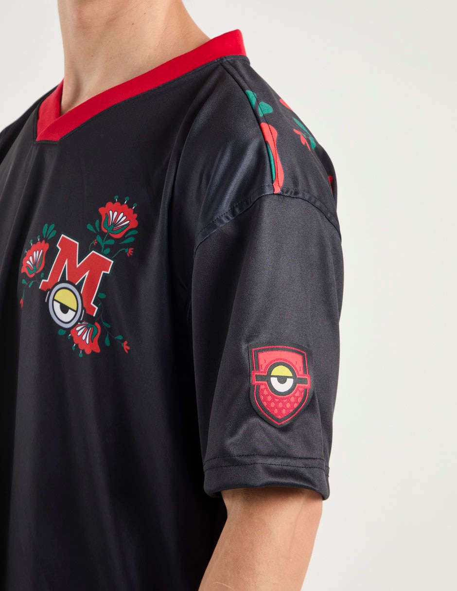 Playera licencias cuello v para hombre 5