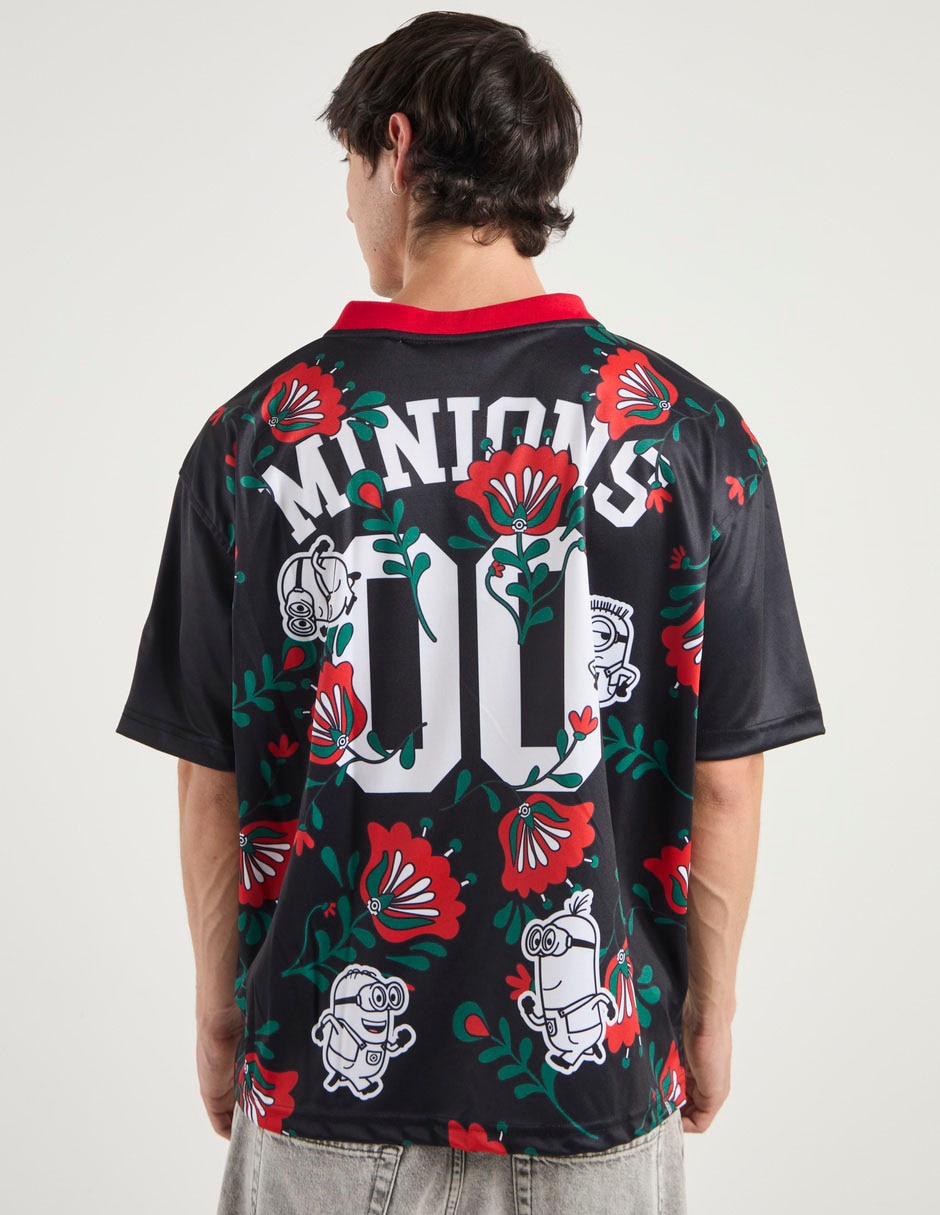 Playera licencias cuello v para hombre 7