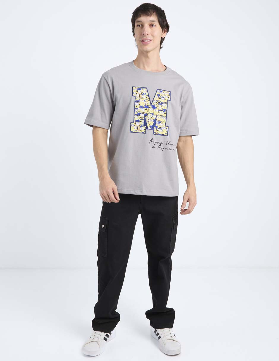 Playera cuello redondo para hombre