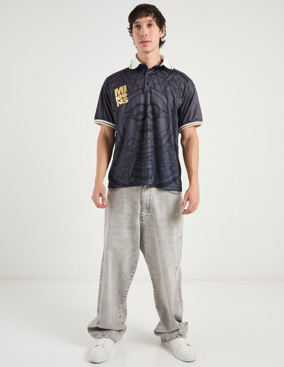 Playera univrs licencias cuello polo para hombre