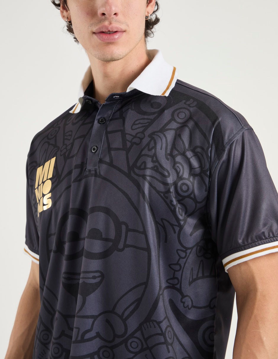 Playera univrs licencias cuello polo para hombre